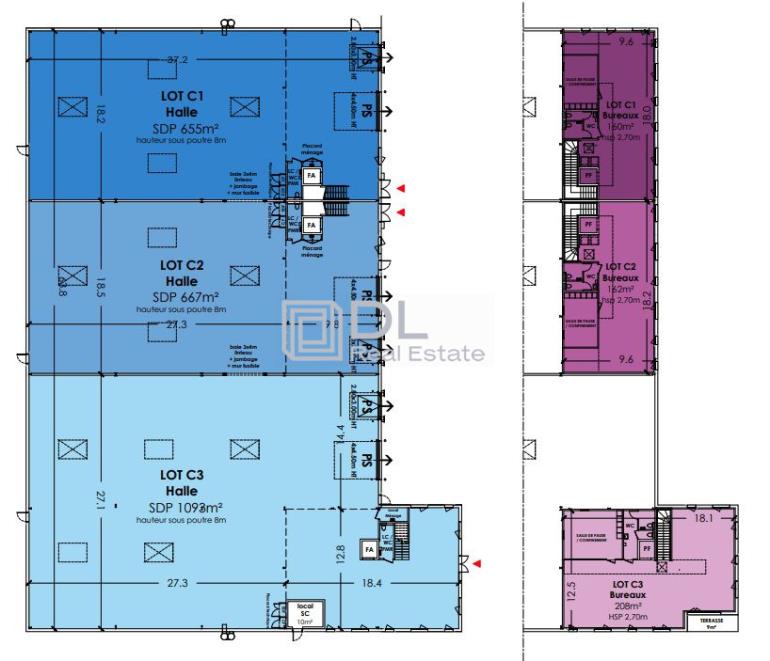 Entrepôt à louer à Moissy-Cramayel - 11 874 m²