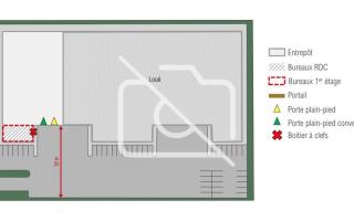 Entrepôt à louer à Chilly-Mazarin - 1 313 m²