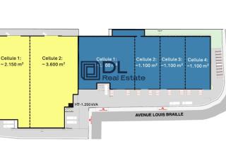 Entrepôt à louer à Morangis - 5 857 m²
